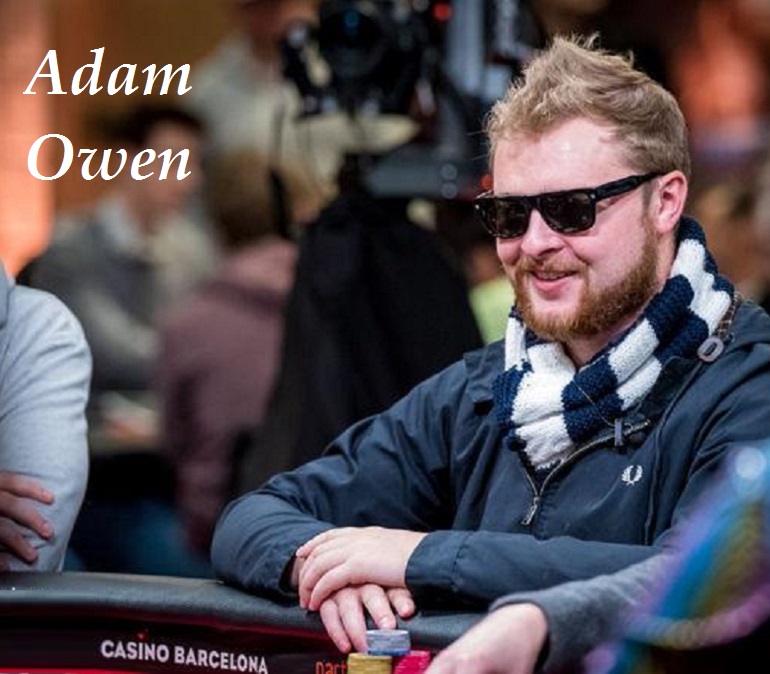 Adam Owen at 2018 partypoker LIVE MILLIONS Grand Final Barcelona